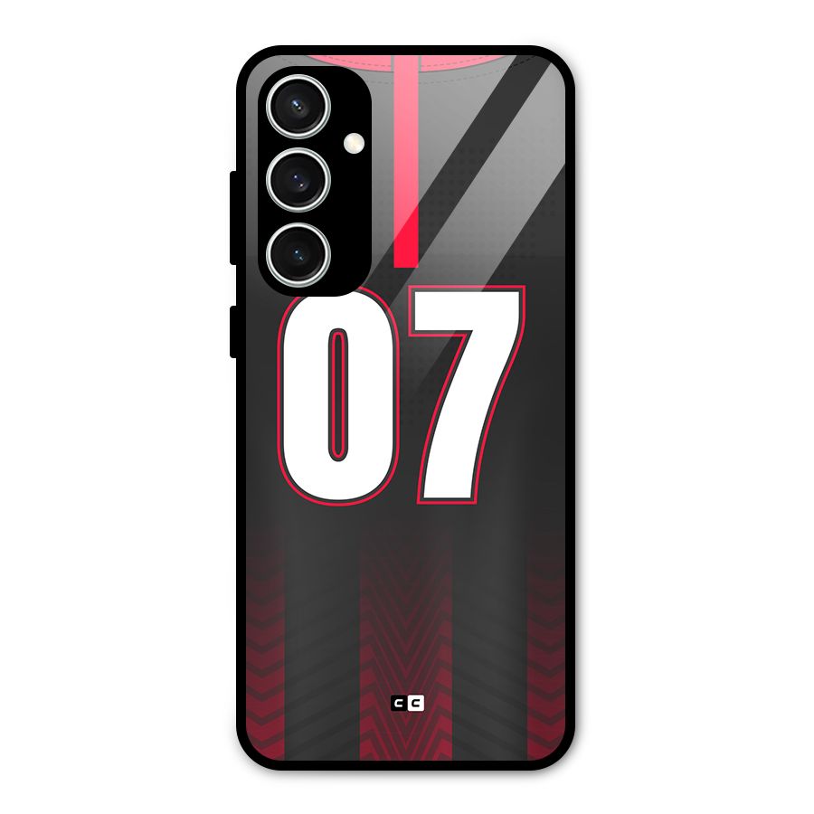 Jersy No 7 Glass Back Case for Galaxy S23 FE