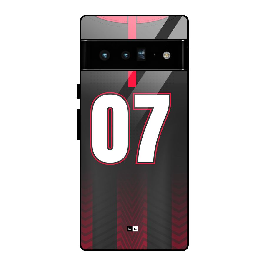 Jersy No 7 Glass Back Case for Google Pixel 6 Pro