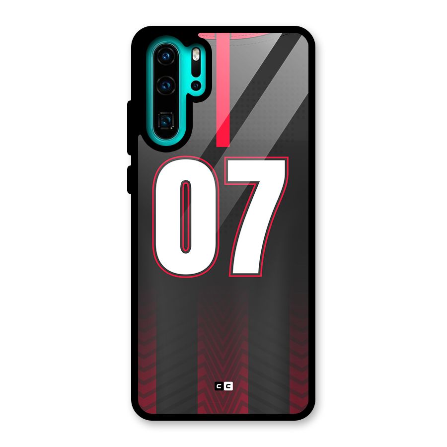 Jersy No 7 Glass Back Case for Huawei P30 Pro