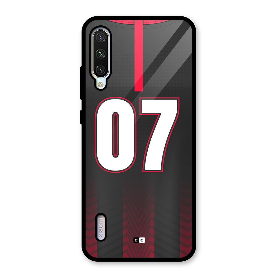 Jersy No 7 Glass Back Case for Mi A3