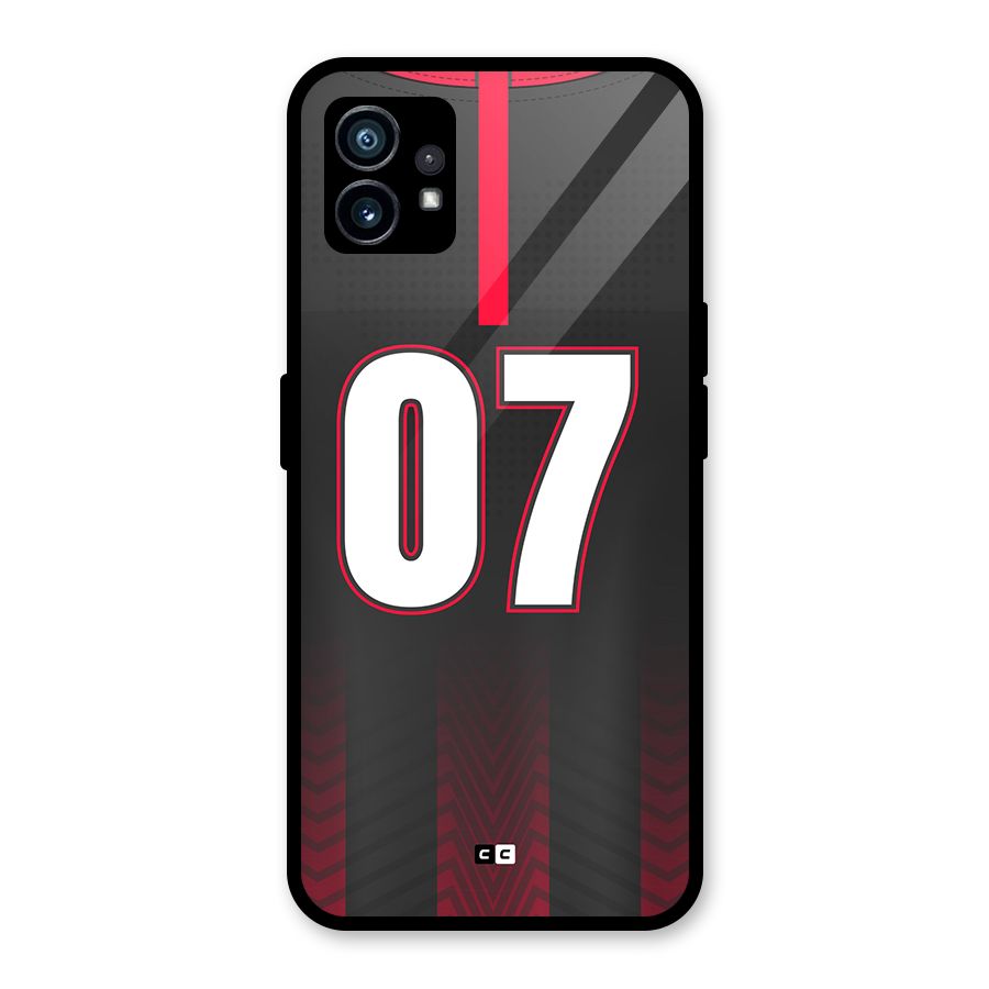 Jersy No 7 Glass Back Case for Nothing Phone 1