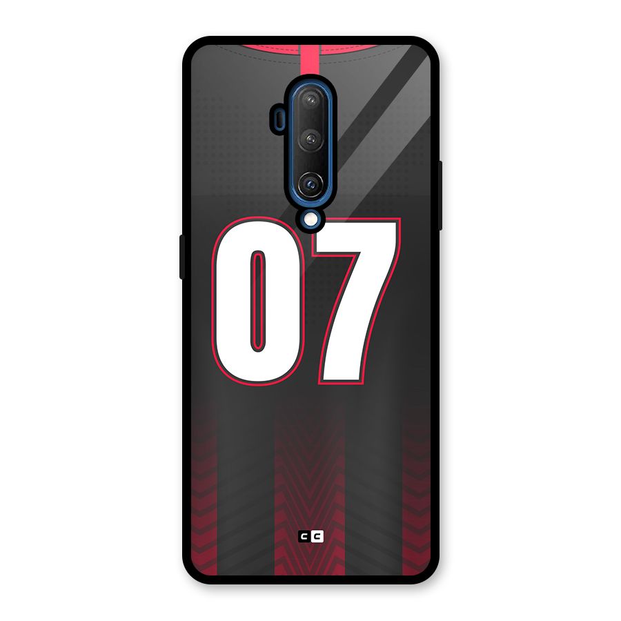 Jersy No 7 Glass Back Case for OnePlus 7T Pro