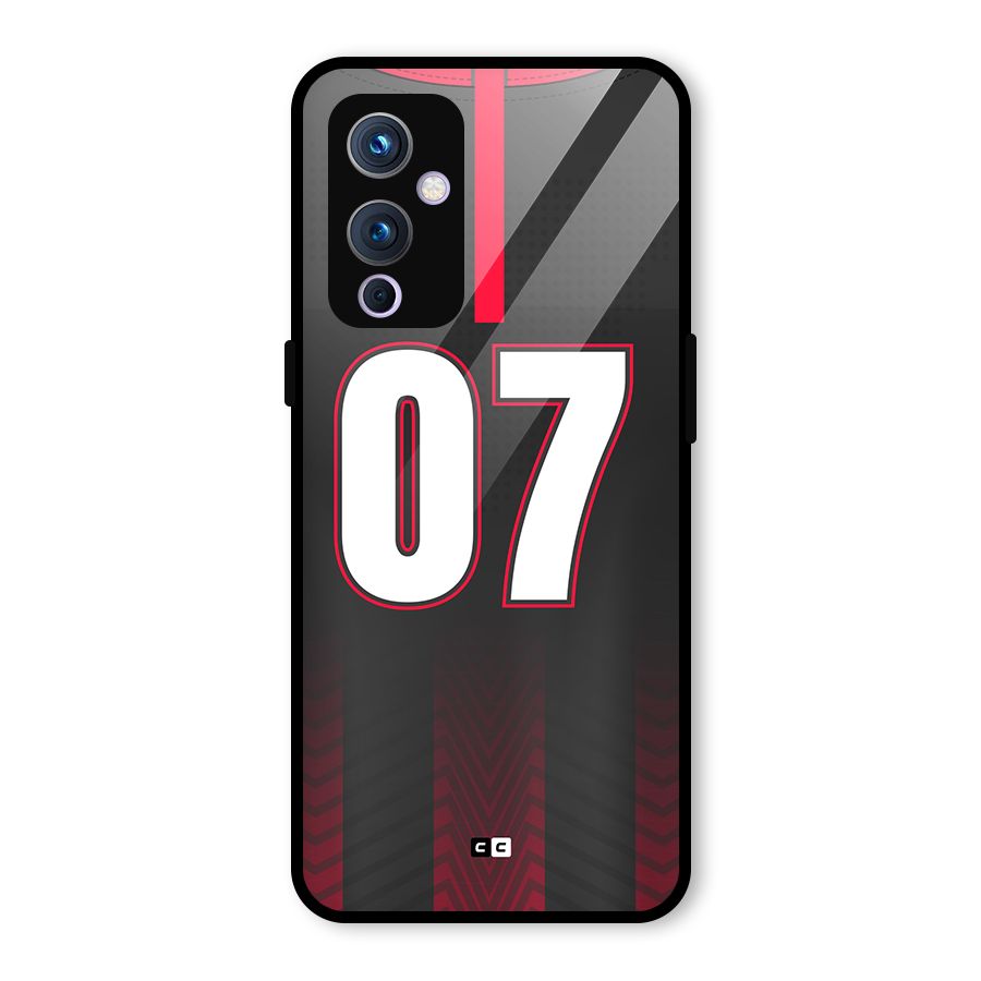 Jersy No 7 Glass Back Case for OnePlus 9