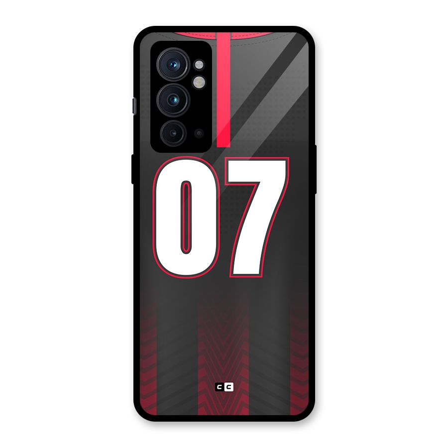 Jersy No 7 Glass Back Case for OnePlus 9RT 5G