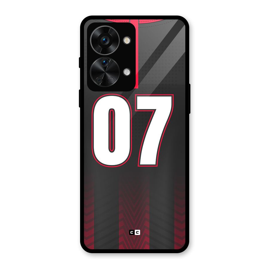 Jersy No 7 Glass Back Case for OnePlus Nord 2T