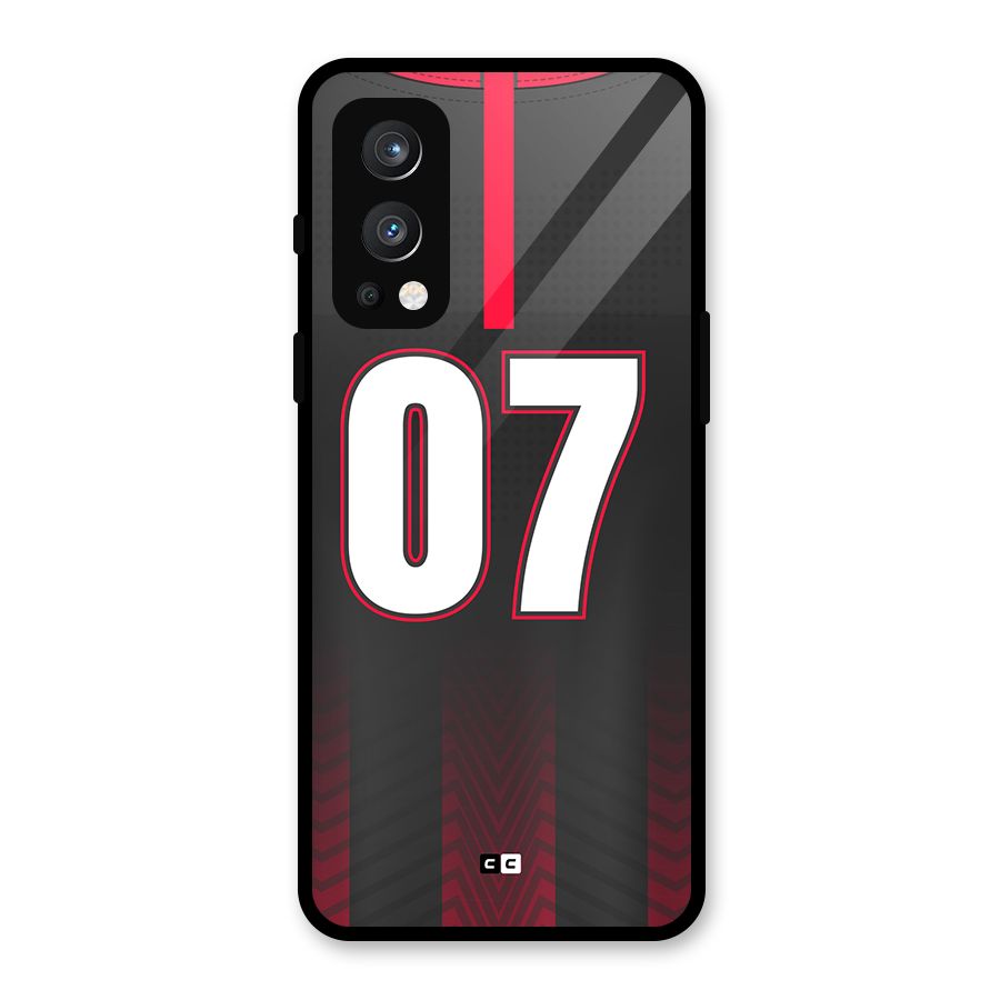 Jersy No 7 Glass Back Case for OnePlus Nord 2 5G