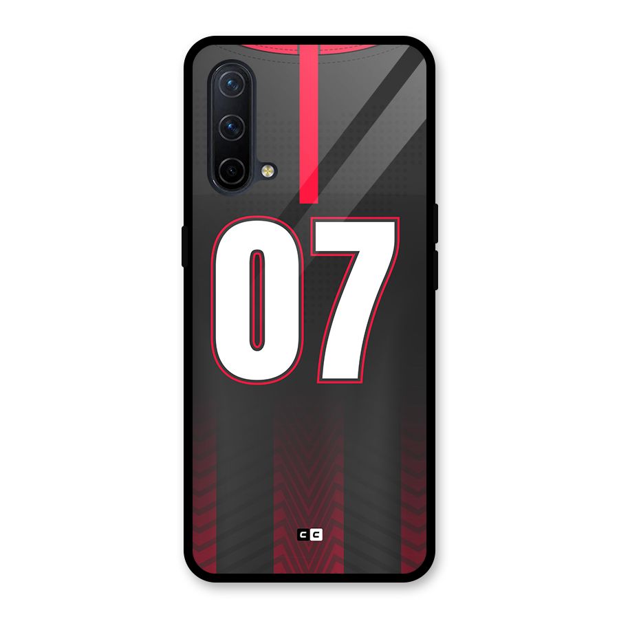 Jersy No 7 Glass Back Case for OnePlus Nord CE 5G