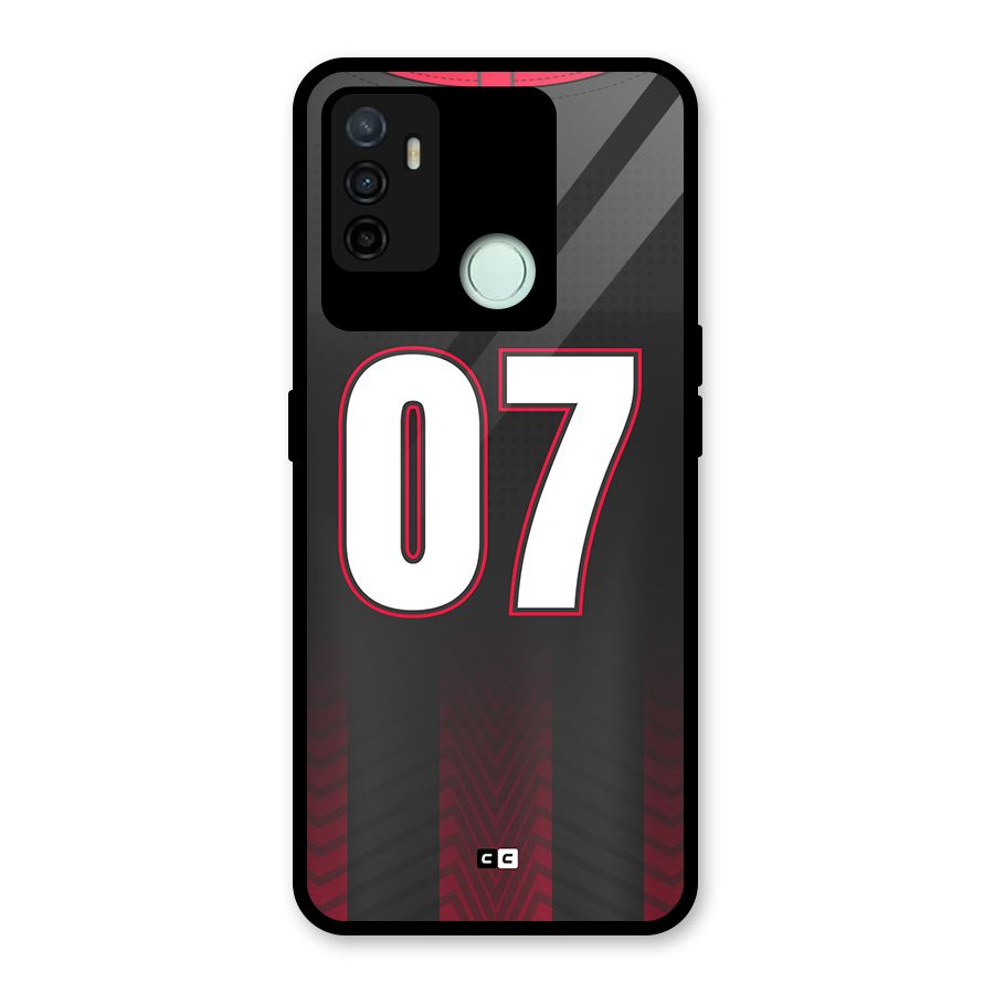 Jersy No 7 Glass Back Case for Oppo A53