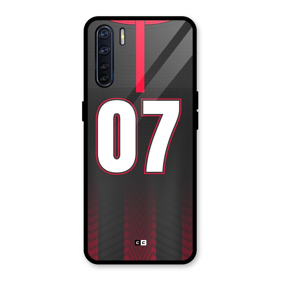 Jersy No 7 Glass Back Case for Oppo F15