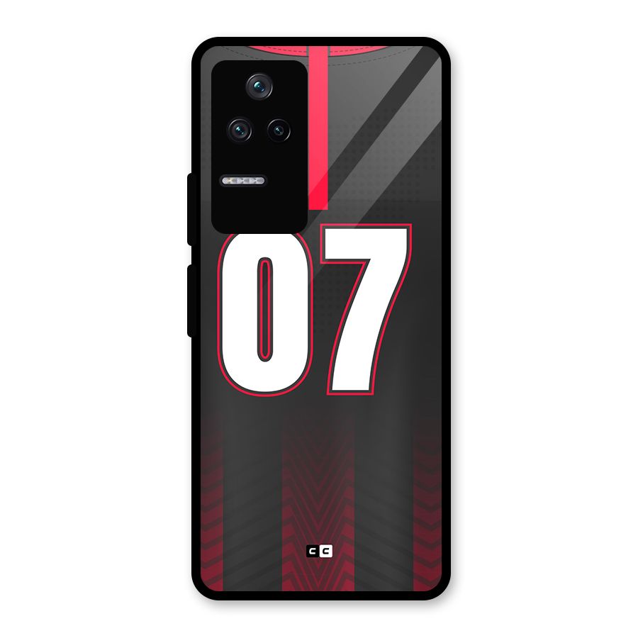 Jersy No 7 Glass Back Case for Poco F4 5G