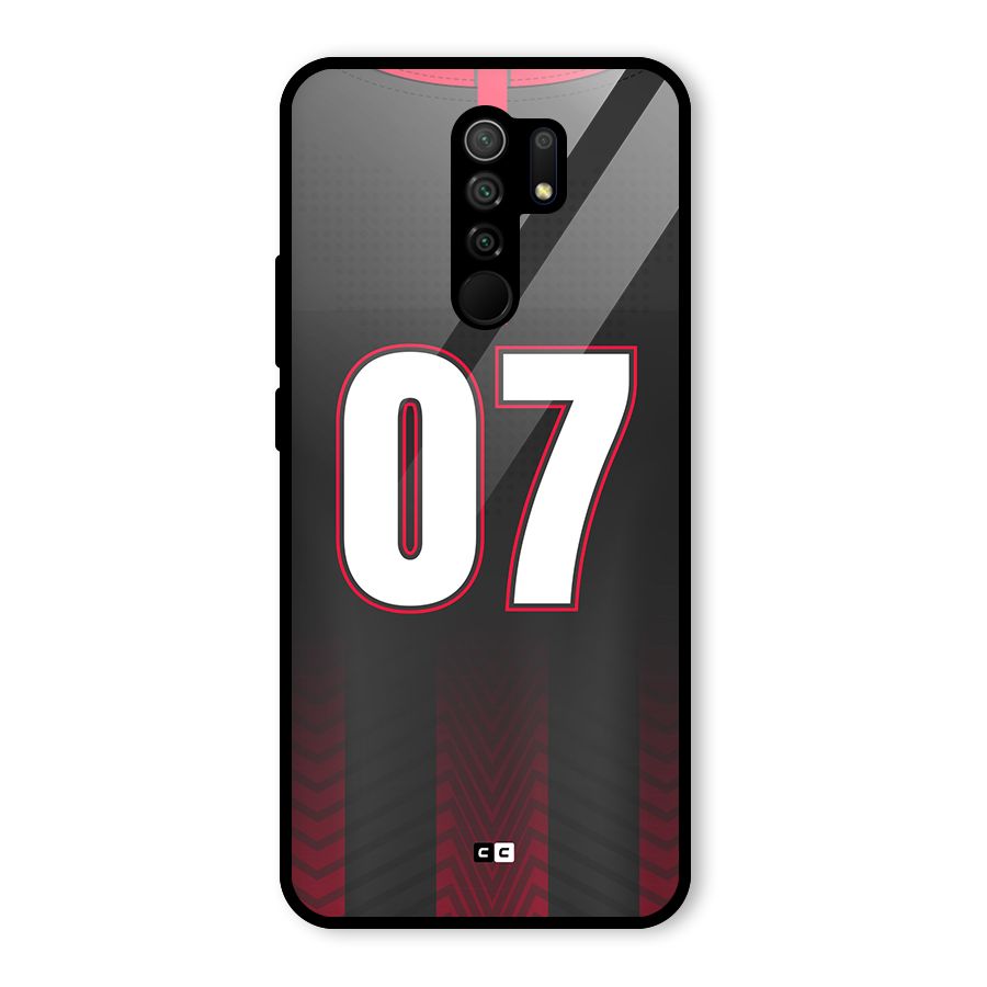 Jersy No 7 Glass Back Case for Poco M2