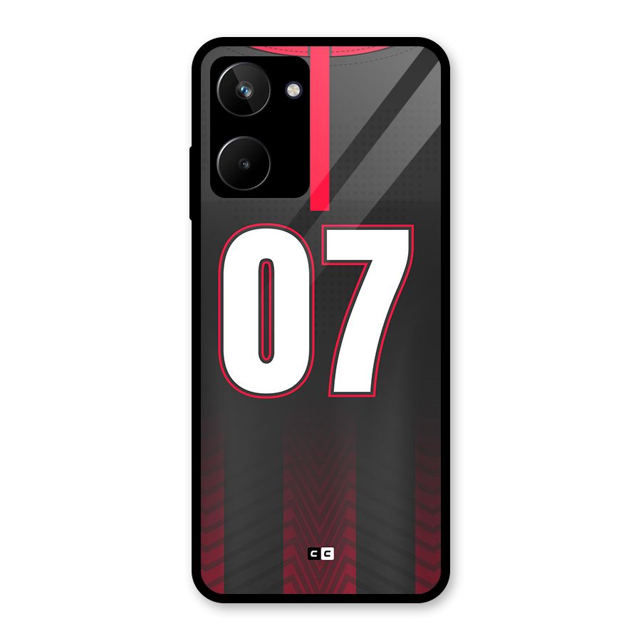 Jersy No 7 Glass Back Case for Realme 10