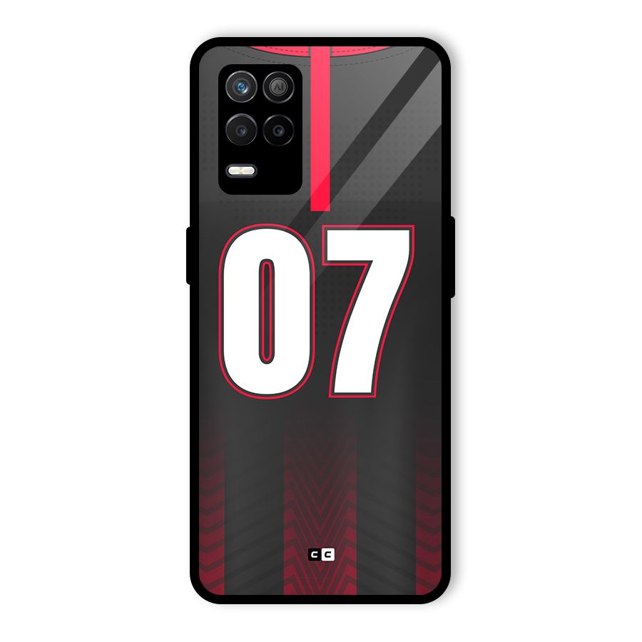 Jersy No 7 Glass Back Case for Realme 8 5G