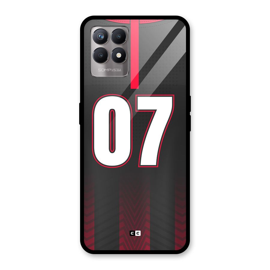 Jersy No 7 Glass Back Case for Realme 8i