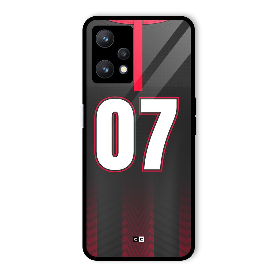 Jersy No 7 Glass Back Case for Realme 9 Pro 5G