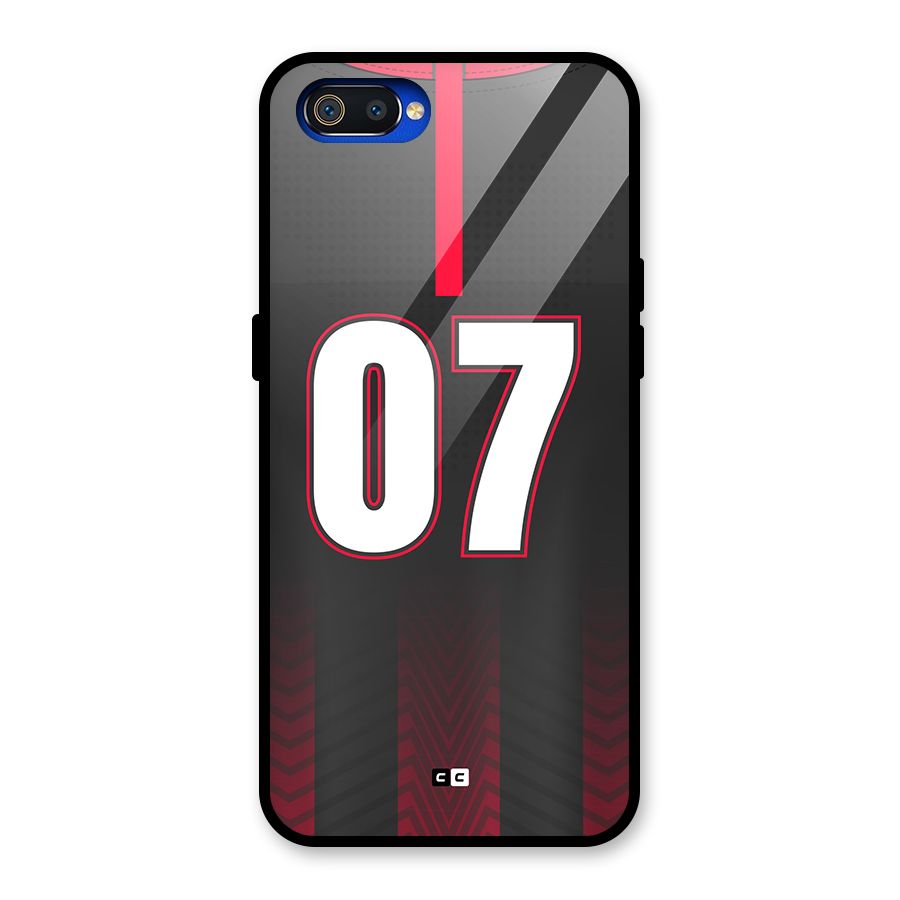 Jersy No 7 Glass Back Case for Realme C2
