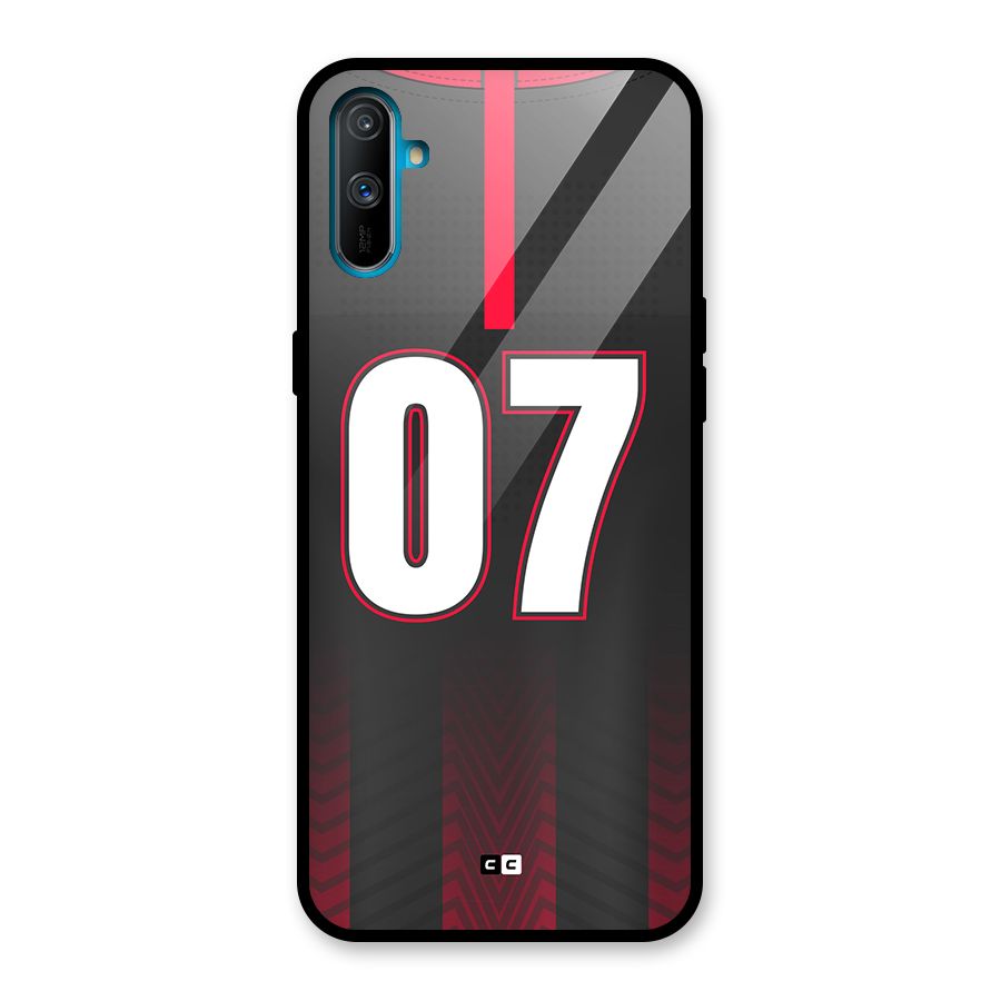 Jersy No 7 Glass Back Case for Realme C3
