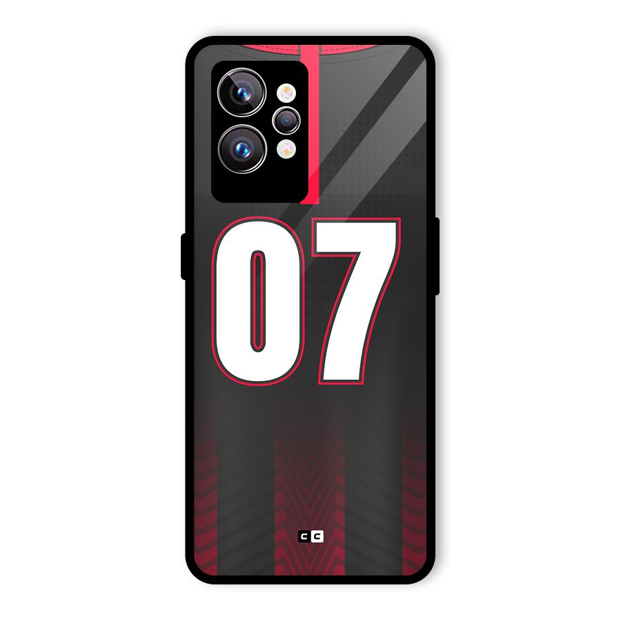 Jersy No 7 Glass Back Case for Realme GT2 Pro