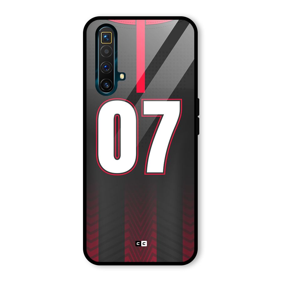 Jersy No 7 Glass Back Case for Realme X3 SuperZoom