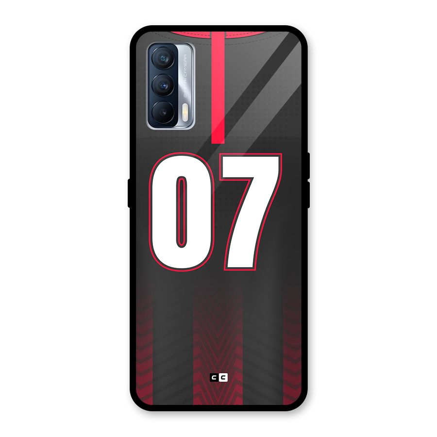 Jersy No 7 Glass Back Case for Realme X7