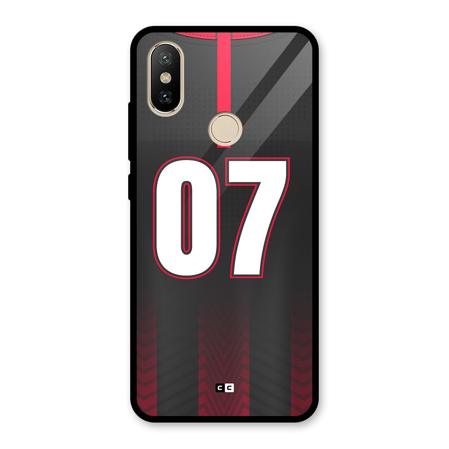 Jersy No 7 Glass Back Case for Redmi A1