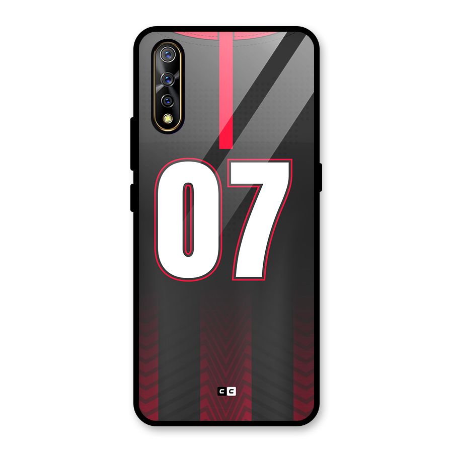 Jersy No 7 Glass Back Case for Vivo S1