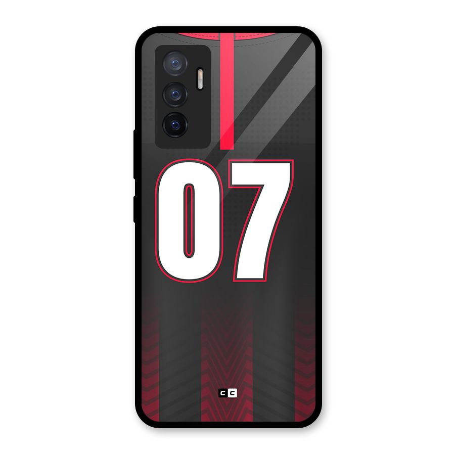Jersy No 7 Glass Back Case for Vivo V23e