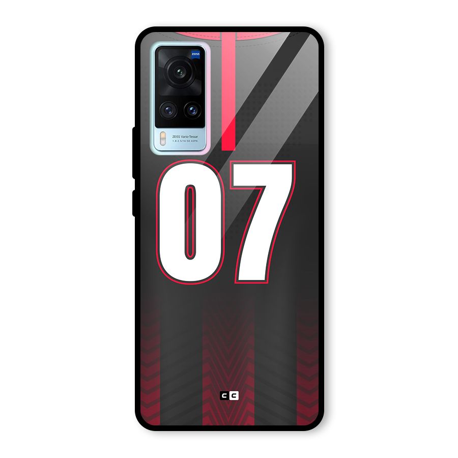 Jersy No 7 Glass Back Case for Vivo X60