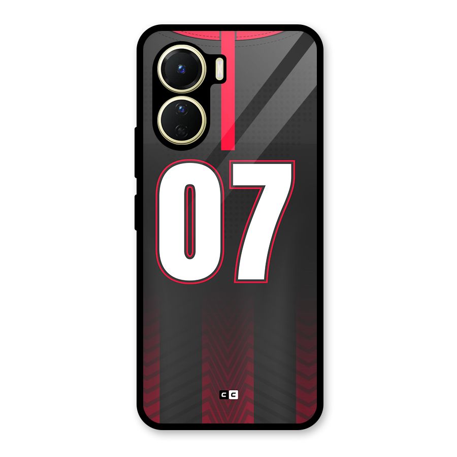 Jersy No 7 Glass Back Case for Vivo Y16