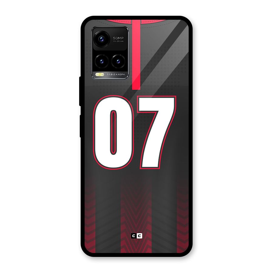 Jersy No 7 Glass Back Case for Vivo Y21G
