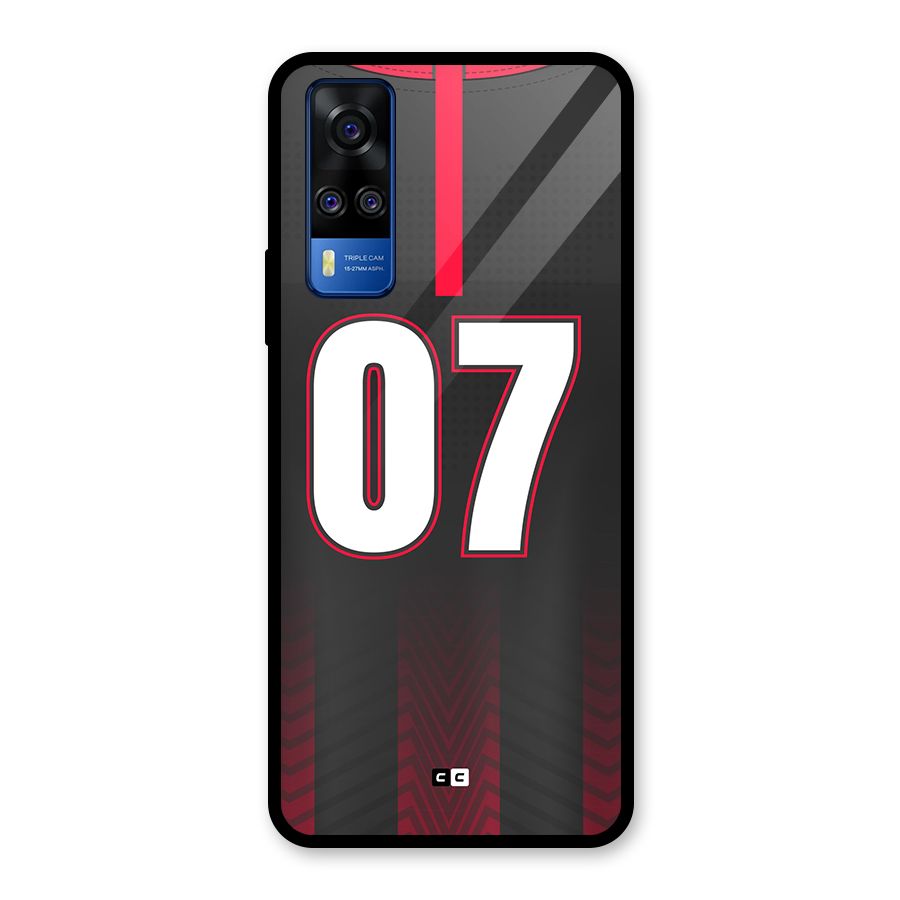 Jersy No 7 Glass Back Case for Vivo Y31
