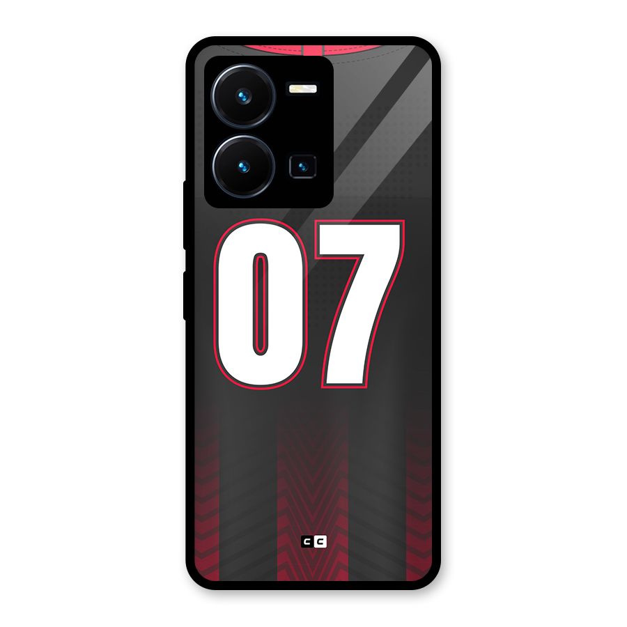 Jersy No 7 Glass Back Case for Vivo Y35