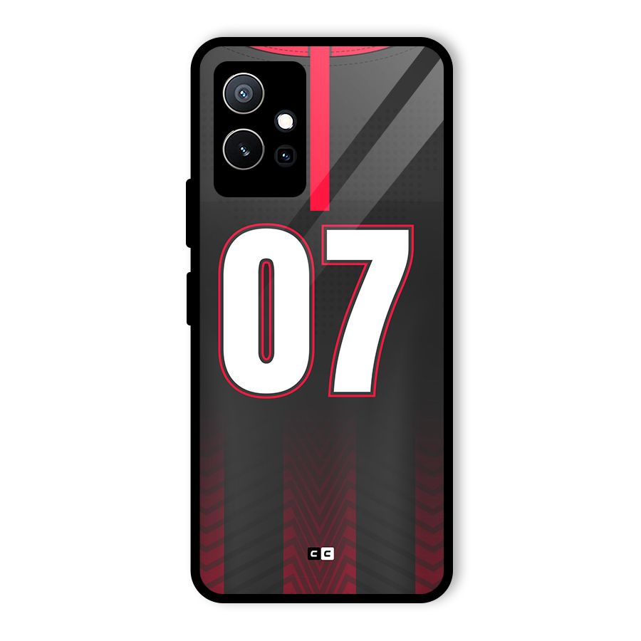 Jersy No 7 Glass Back Case for Vivo Y75 5G