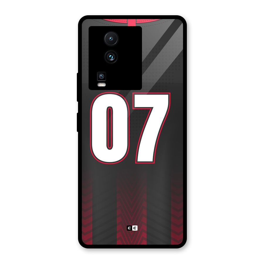 Jersy No 7 Glass Back Case for Vivo iQOO Neo 7