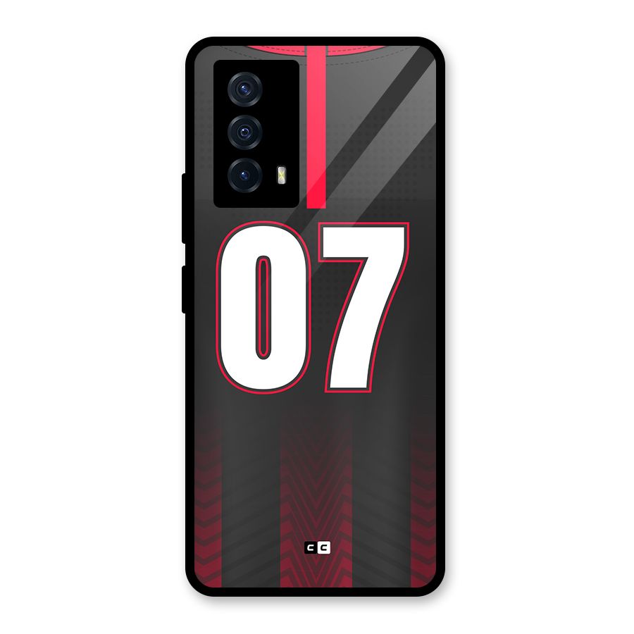 Jersy No 7 Glass Back Case for Vivo iQOO Z5