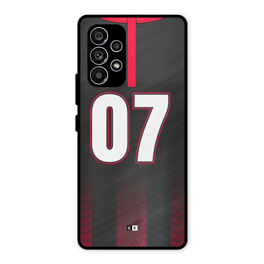 Jersy No 7 Metal Back Case for Galaxy A53 5G