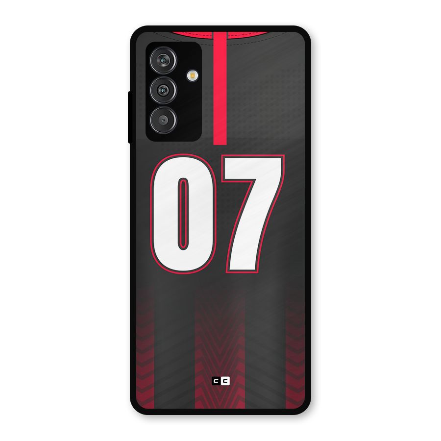 Jersy No 7 Metal Back Case for Galaxy F13