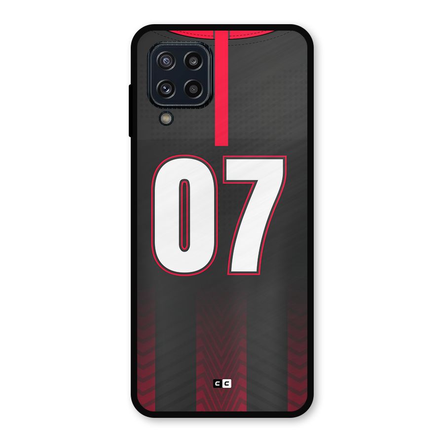 Jersy No 7 Metal Back Case for Galaxy M32