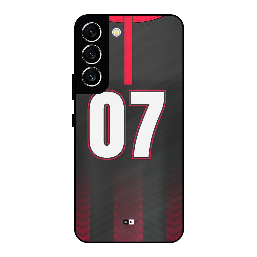 Jersy No 7 Metal Back Case for Galaxy S22 5G