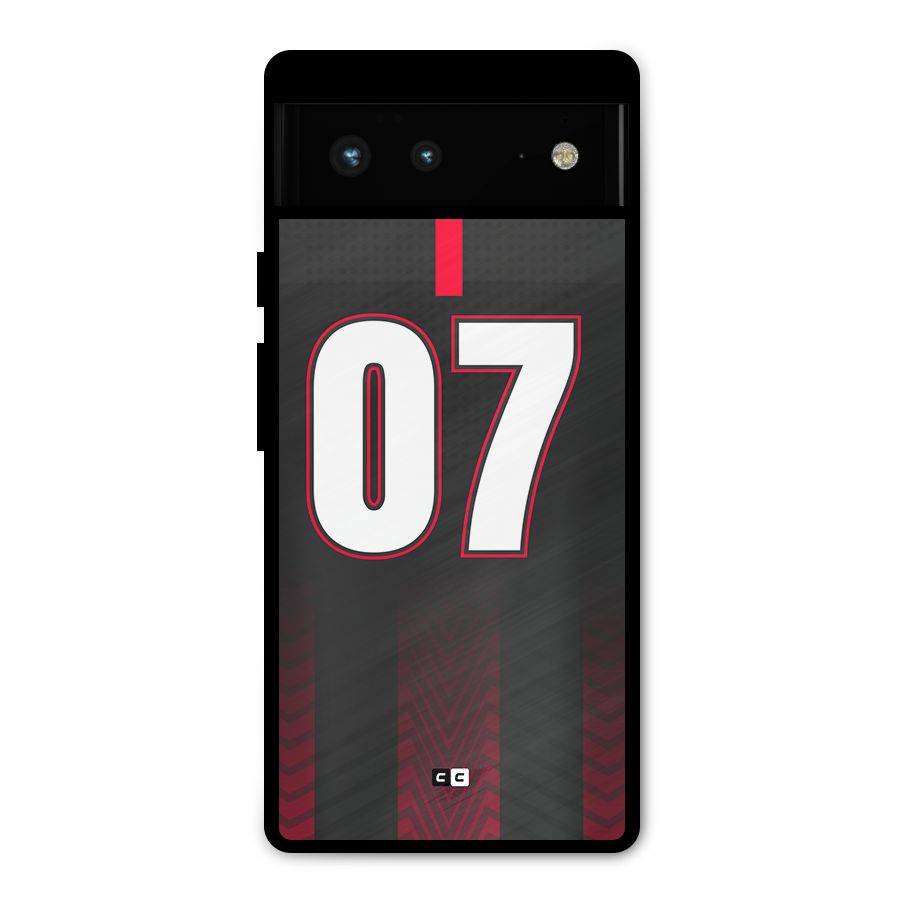Jersy No 7 Metal Back Case for Google Pixel 6