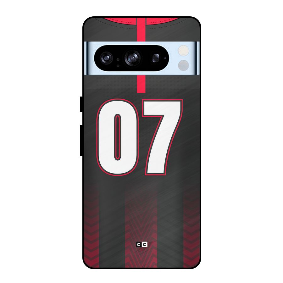 Jersy No 7 Metal Back Case for Google Pixel 8 Pro