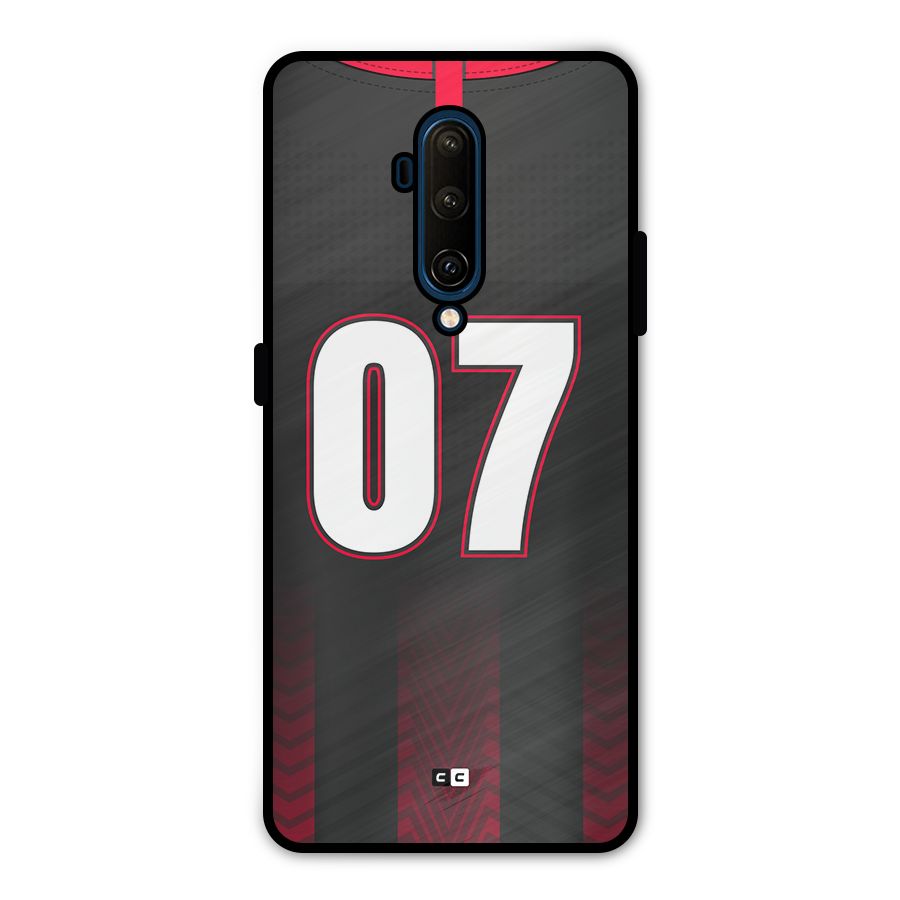Jersy No 7 Metal Back Case for OnePlus 7T Pro