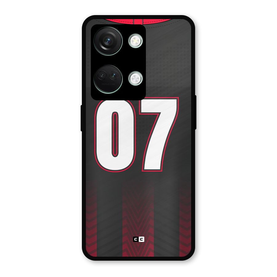 Jersy No 7 Metal Back Case for OnePlus Nord 3