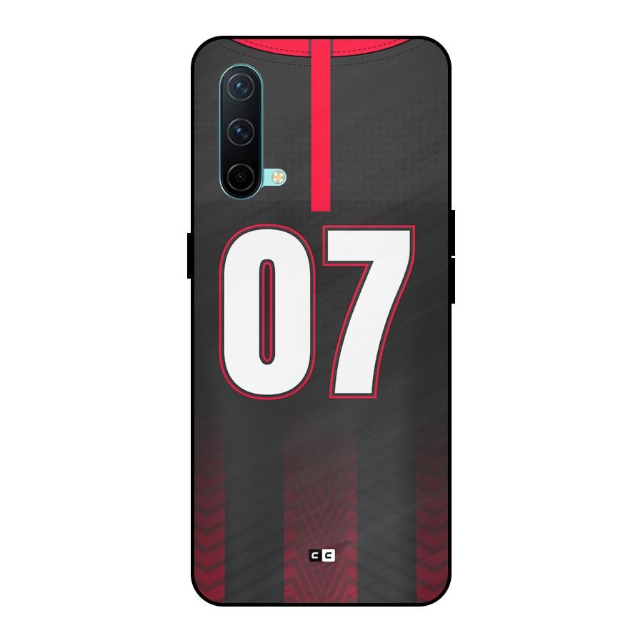 Jersy No 7 Metal Back Case for OnePlus Nord CE 5G