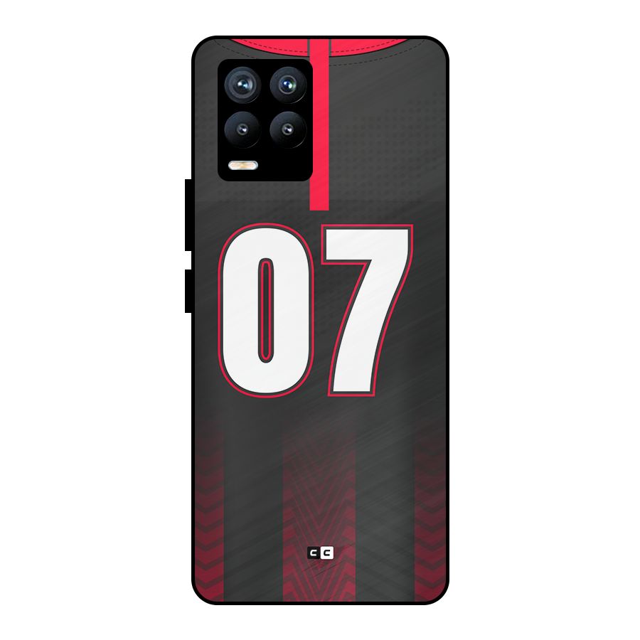 Jersy No 7 Metal Back Case for Realme 8