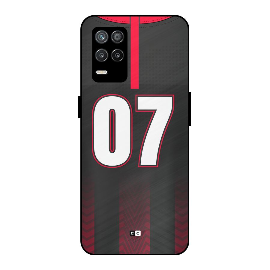 Jersy No 7 Metal Back Case for Realme 8 5G