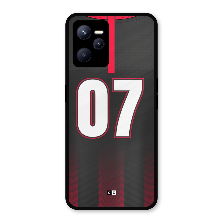 Jersy No 7 Metal Back Case for Realme C35