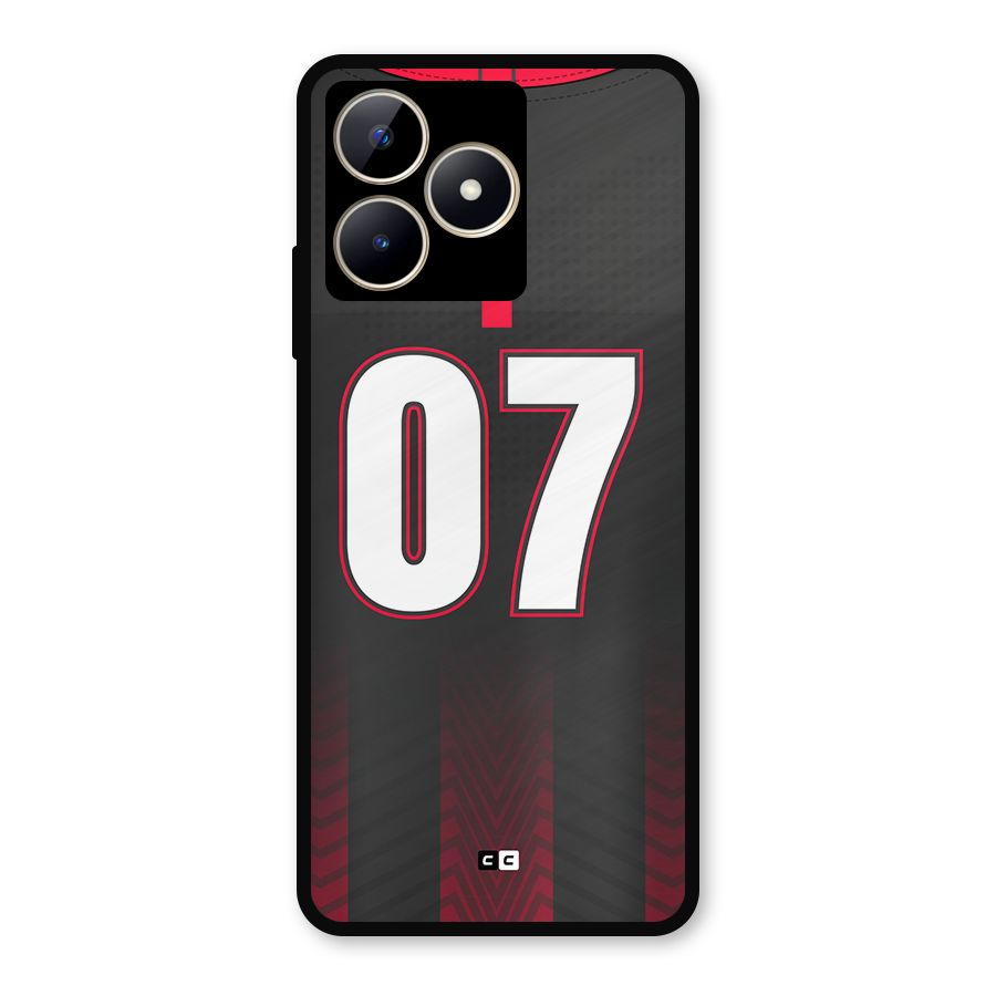 Jersy No 7 Metal Back Case for Realme C53