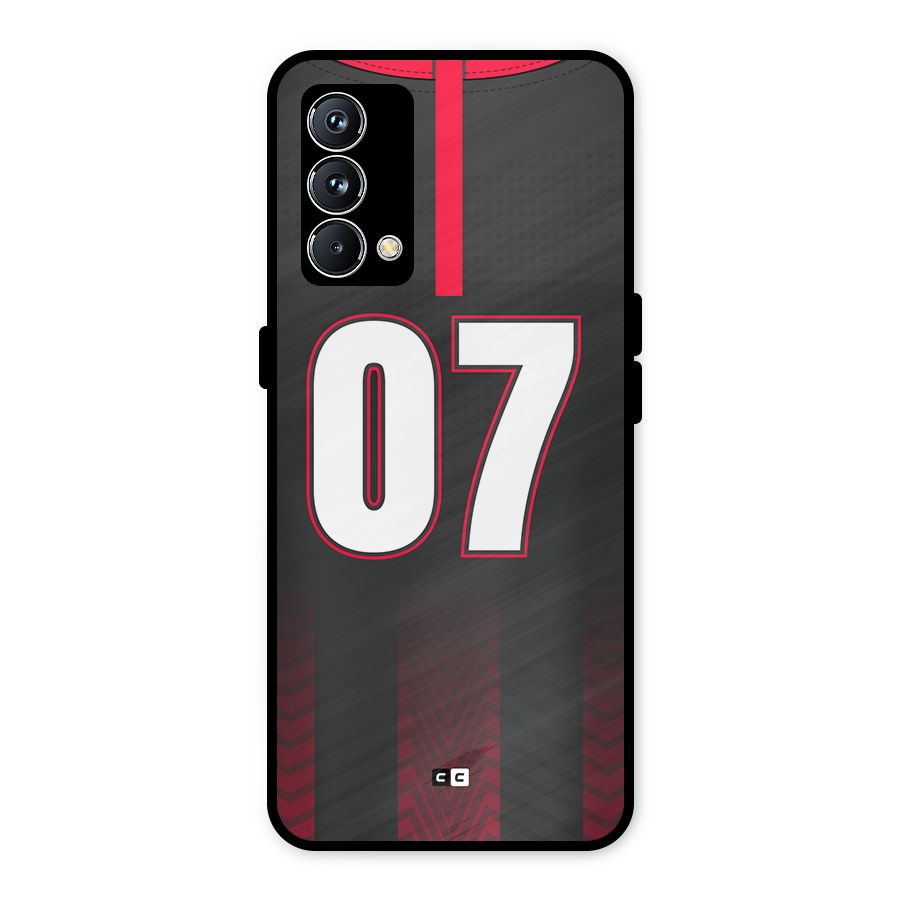 Jersy No 7 Metal Back Case for Realme GT Master Edition