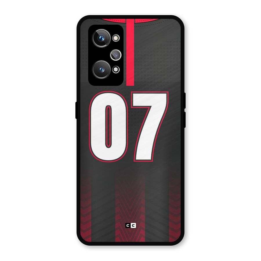 Jersy No 7 Metal Back Case for Realme GT Neo2